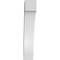 Ekena Millwork 3 1/2-in. W x 12-in. D x 20-in. H Imperial Architectural Grade PVC Knee Brace BRCP035X12X20IMP - alternate 5
